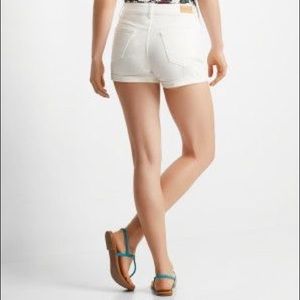 Seriously Stretchy High-Waisted Midi Shorts